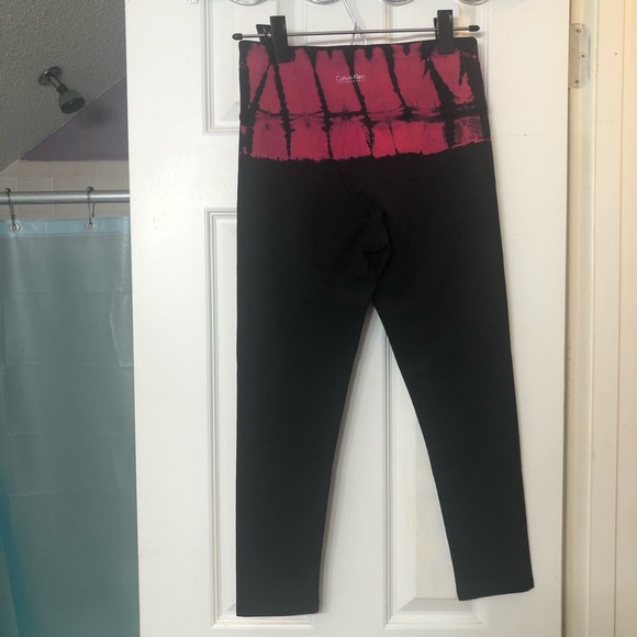 NWT Calvin Klein Performance Tie-Dye Leggings - Picture 6 of 6
